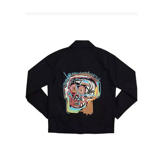Rare Basquiat Skull Jacket | Men’s S/M | Women's M/L Artwear Collectible - Picture 3 of 14